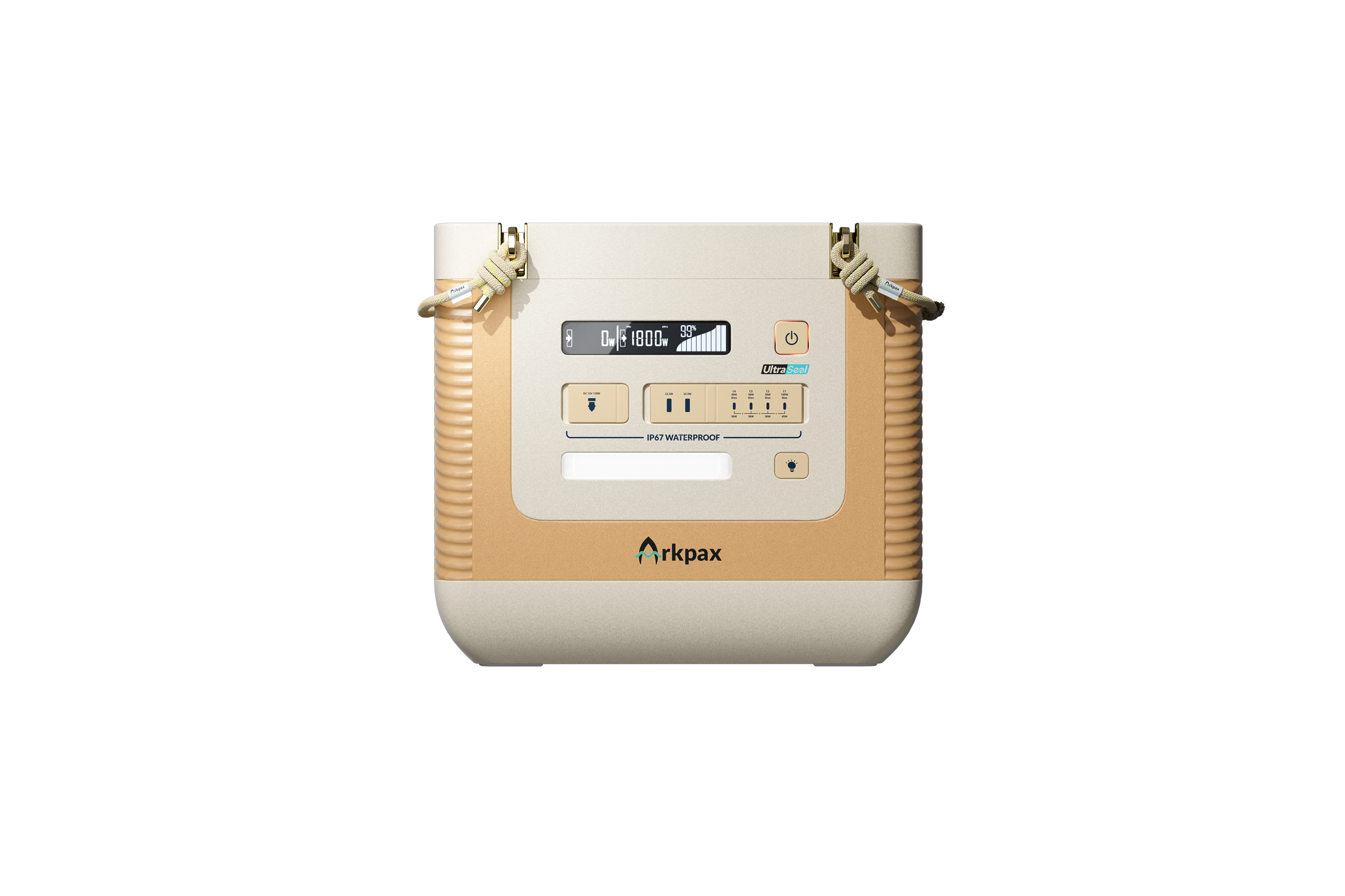 Arkpax Ark 1800W - IP67 Dustproof and Water-resistant Portable