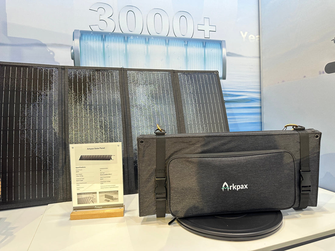 Arkpax's Technological Marvel: IP67 Waterproof Solar Generators Address Industry Pain Points at the Miami Boat Show