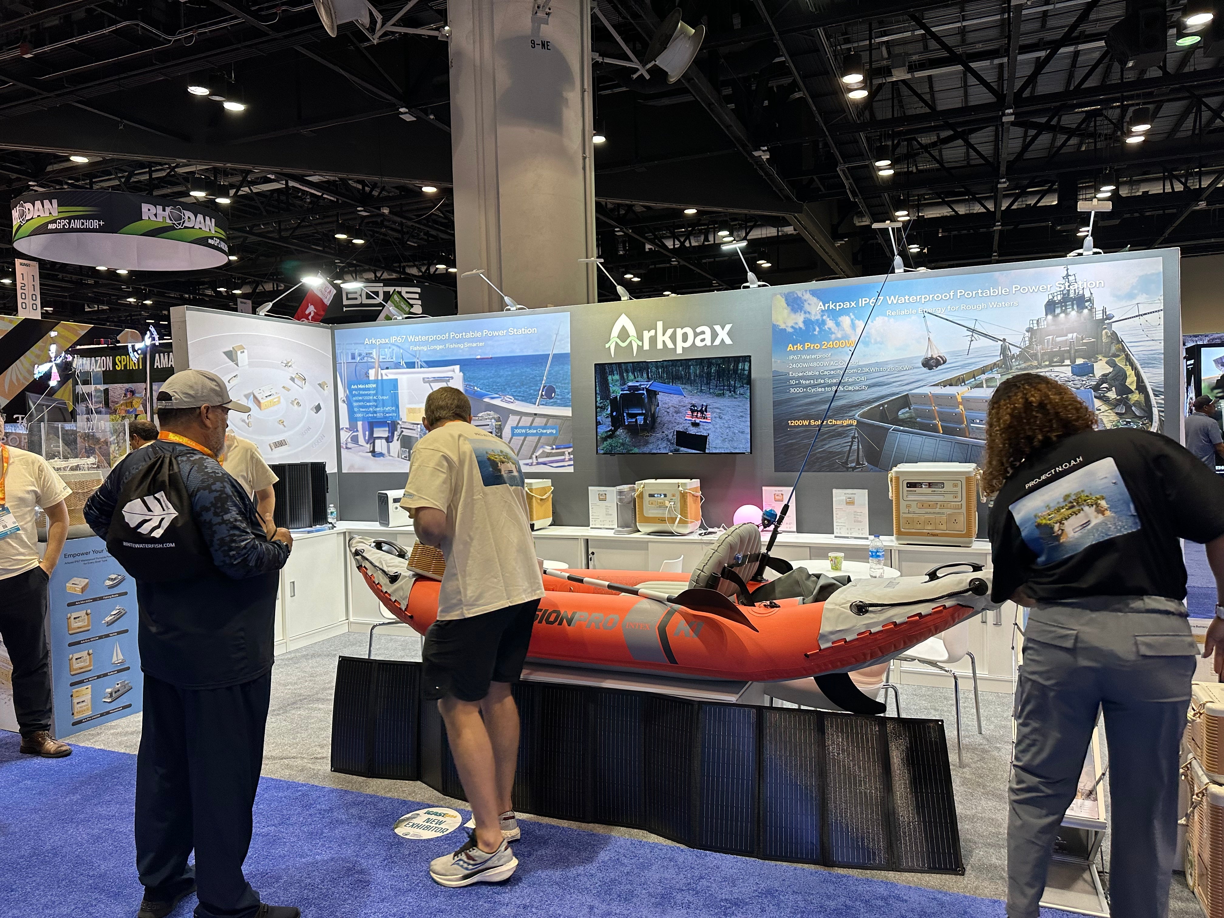 ICAST 2024 Spotlight: Arkpax's Cutting-Edge IP67 Waterproof Portable Power Stations