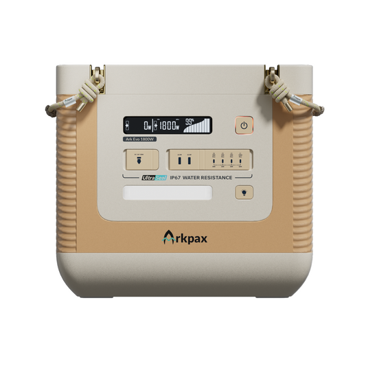 Arkpax Ark EVO 1800W - IP67 Dustproof and Water-resistant Portable Power Station for Watersports